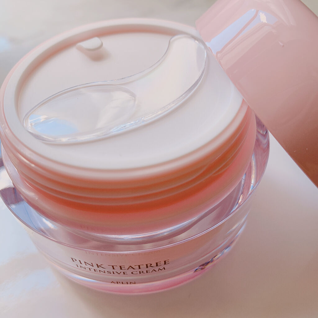 ピンクティーツリークリーム/APLIN/フェイスクリームを使ったクチコミ（3枚目）