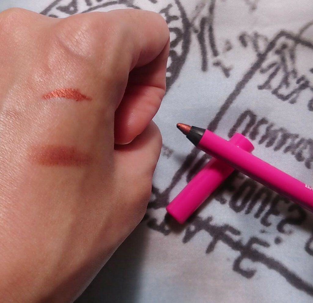 ニュアンスカラーライナー/BABYMEE/ペンシルアイライナーを使ったクチコミ（3枚目）