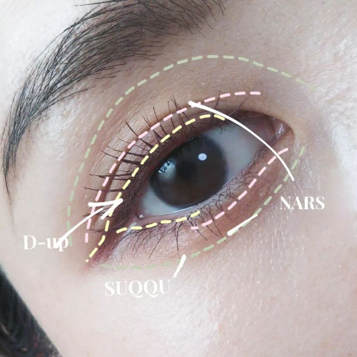 シングルアイシャドー 5320/NARS/単色アイシャドウを使ったクチコミ（3枚目）