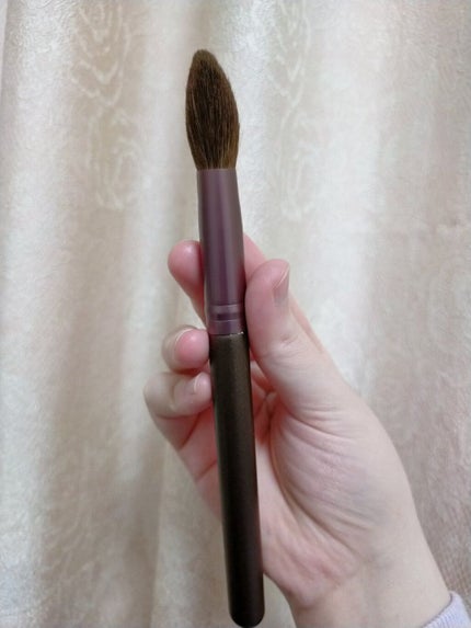 メイクブラシ 馬毛/DAISO/その他化粧小物を使ったクチコミ(4枚目)