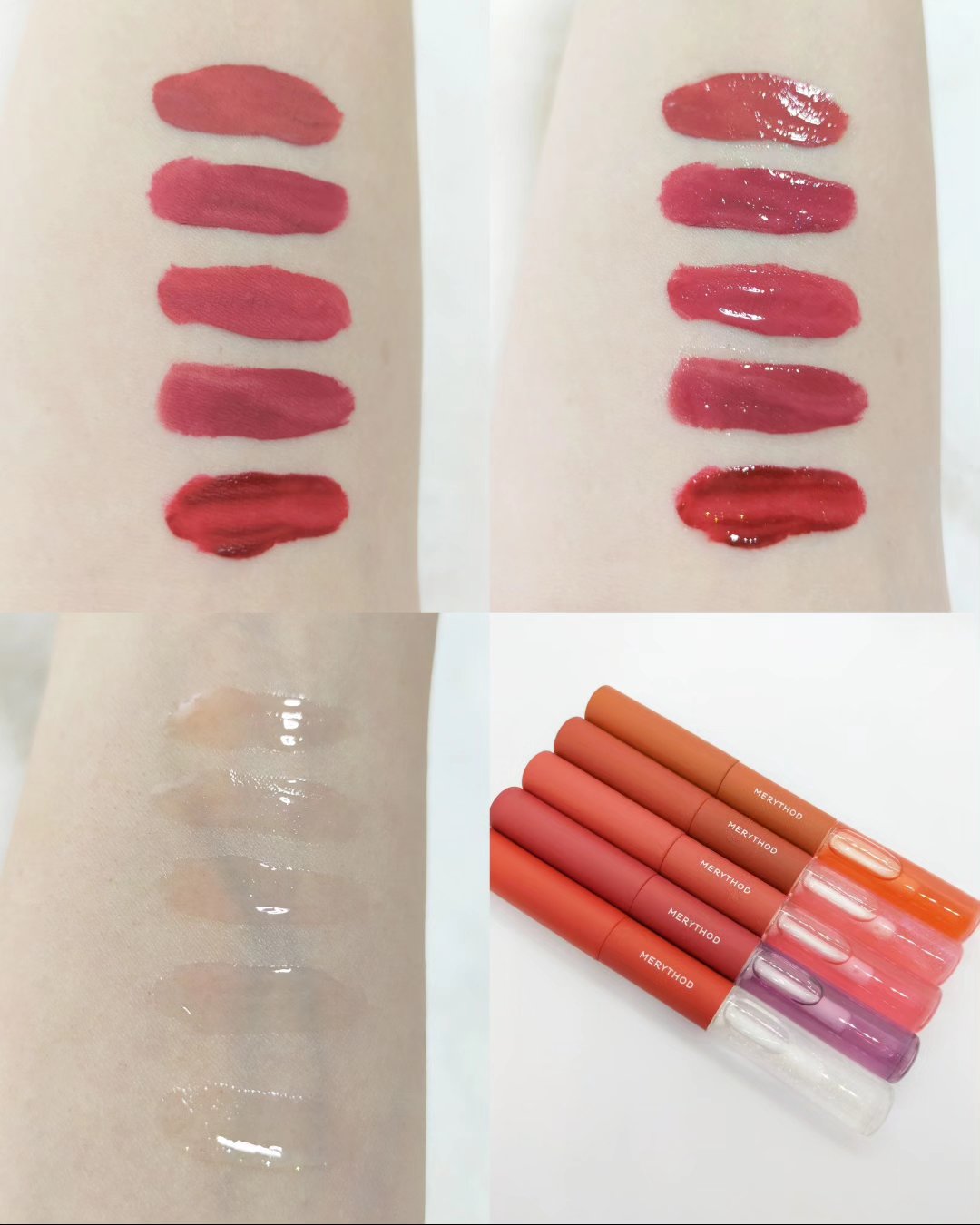 リールタトゥーデュアルグロスティント/MERYTHOD/リップティントを使ったクチコミ（3枚目）