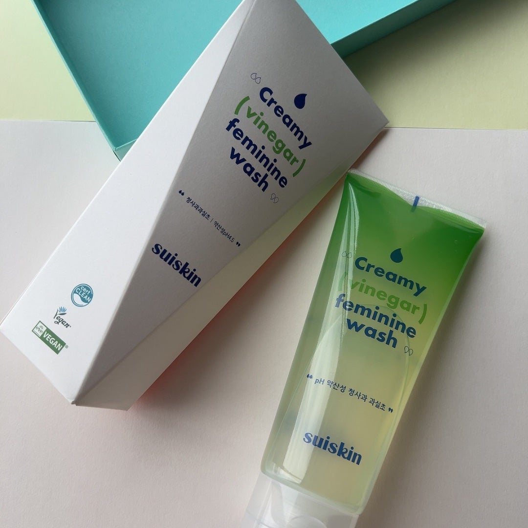 クリーミービネガーフェミニンウォッシュ/suiskin/ボディソープを使ったクチコミ(4枚目)