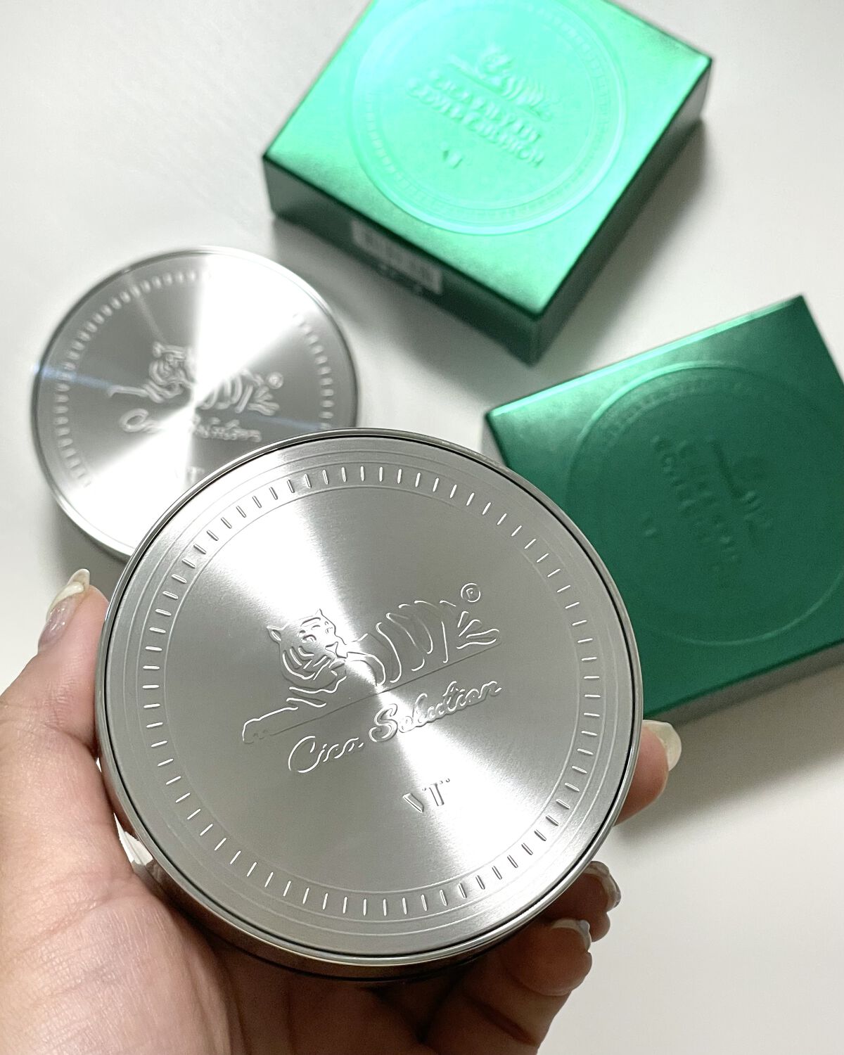 CICA エアリーフィットカバークッション/VT/クッションファンデーションを使ったクチコミ（1枚目）