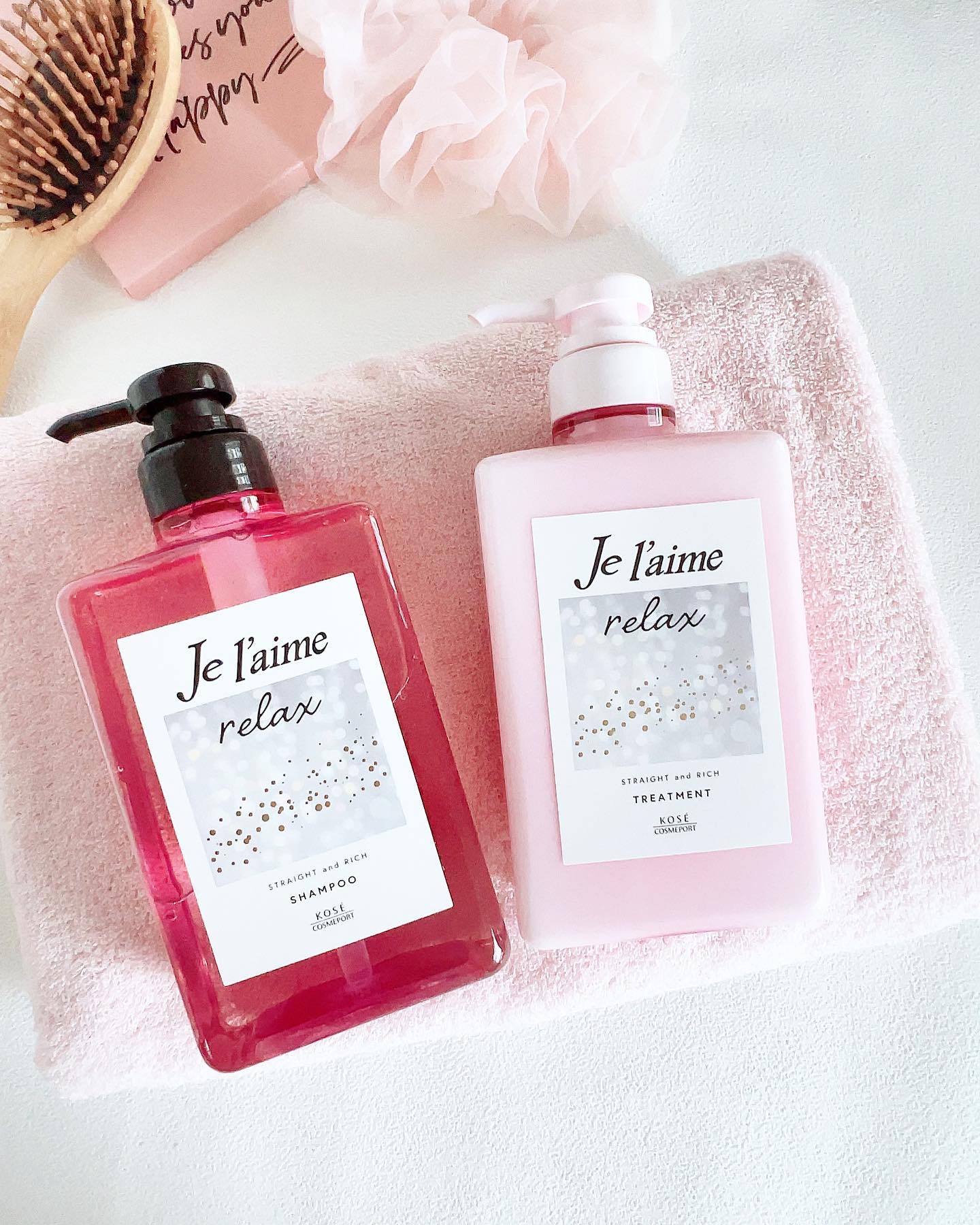 リラックス ミッドナイトリペア シャンプー／ヘアトリートメント (ストレート＆グロス) シャンプー本体 480ml/Je l'aime/市販シャンプーを使ったクチコミ（1枚目）