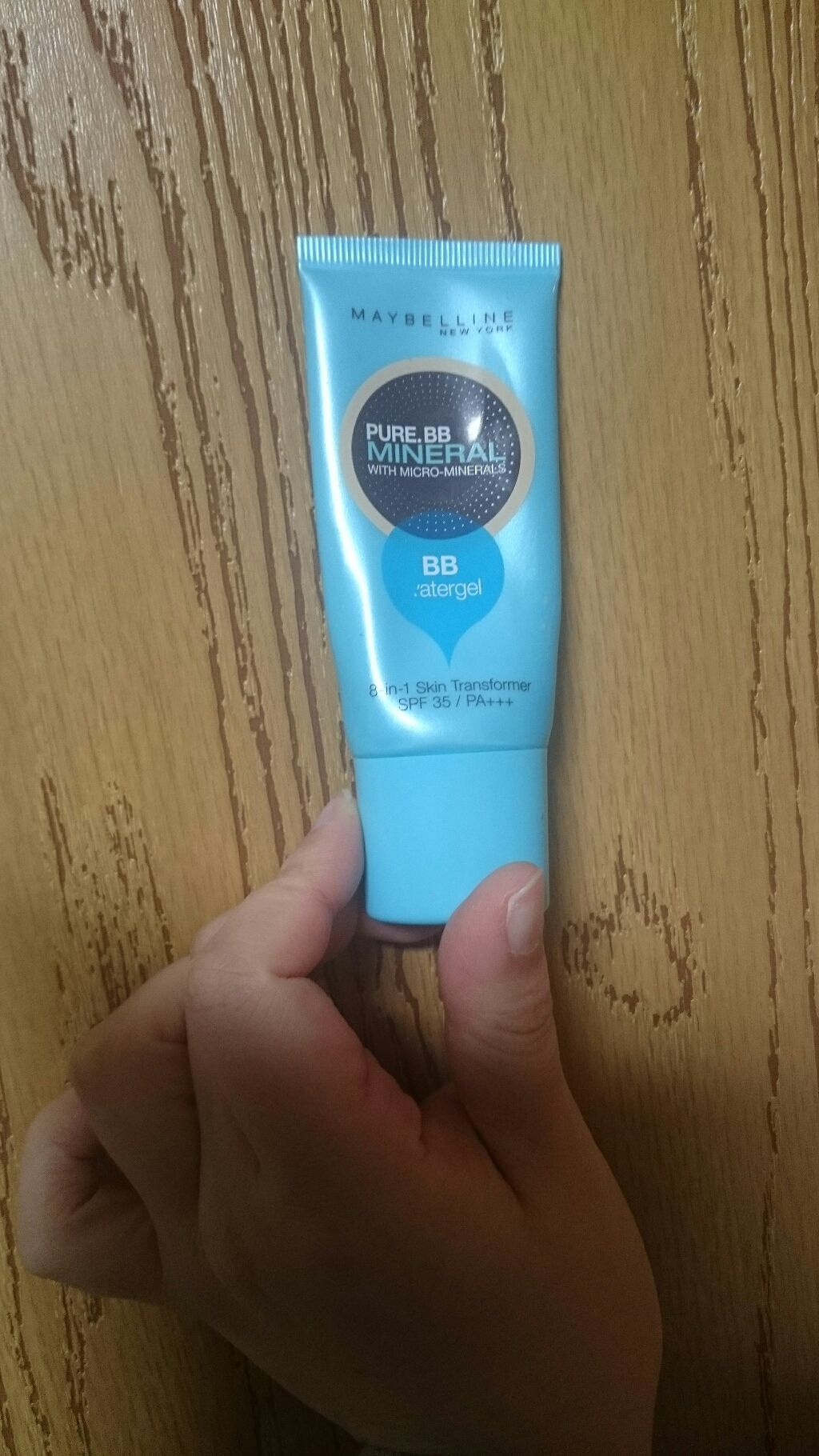 ピュアミネラル BB ウォーター ジェル/MAYBELLINE NEW YORK/BBクリームを使ったクチコミ(1枚目)