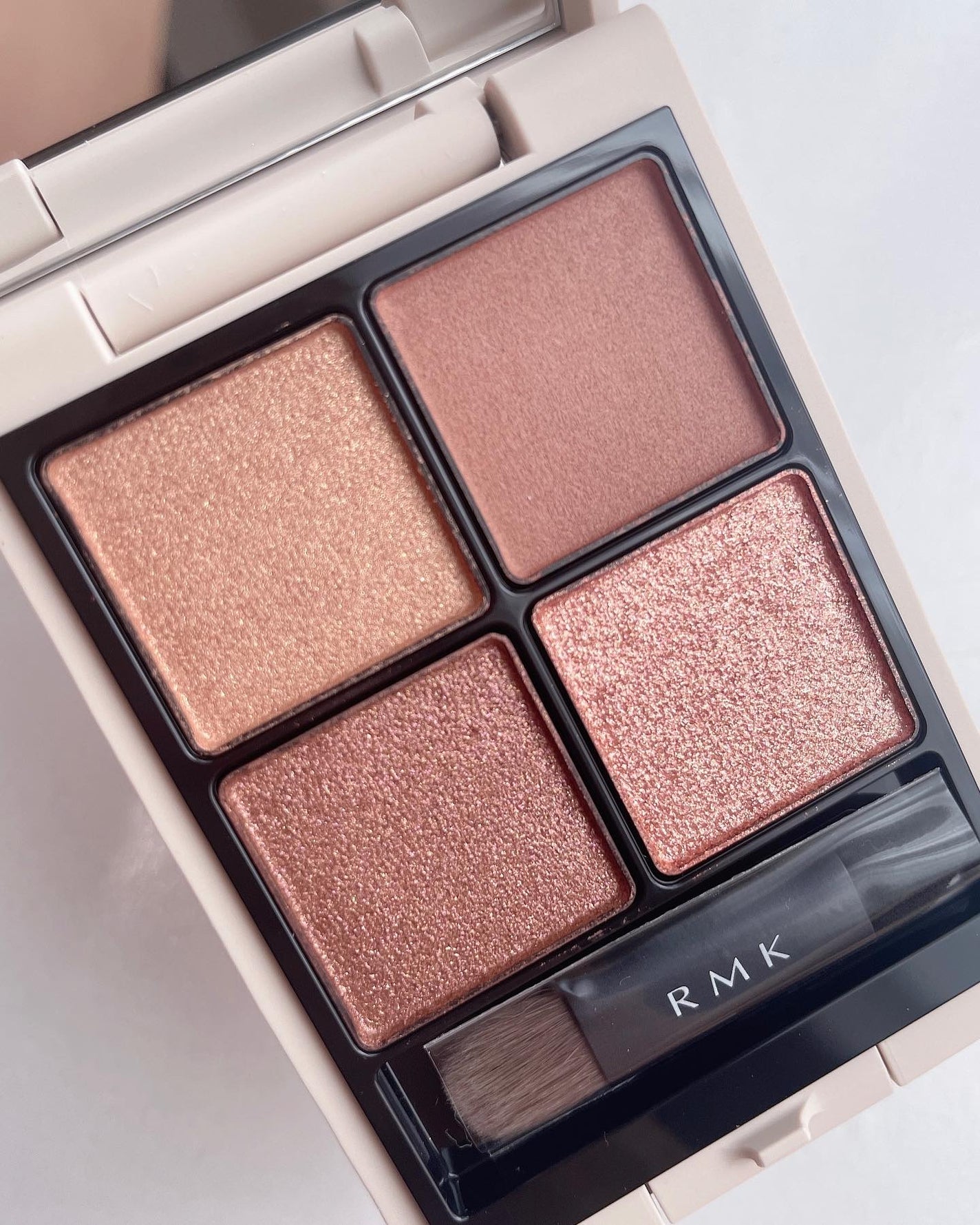 RMK シンクロマティック アイシャドウパレット/RMK/アイシャドウパレットを使ったクチコミ(2枚目)