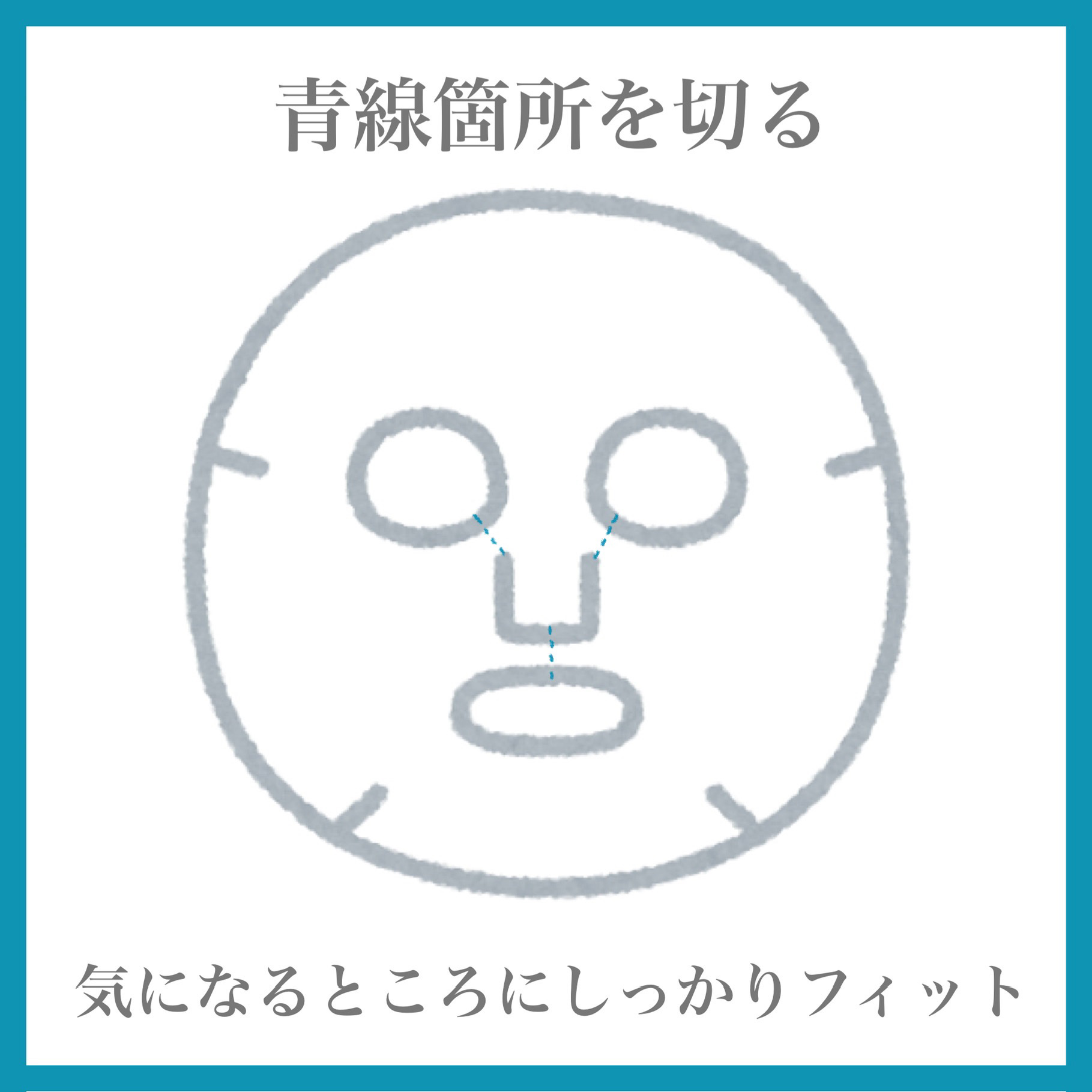 ごめんね素肌 キニナルマスク/クリアターン/シートマスク・パックを使ったクチコミ（2枚目）