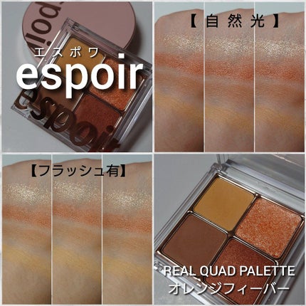 リアルアイハンディパレット/espoir/アイシャドウパレットを使ったクチコミ(4枚目)