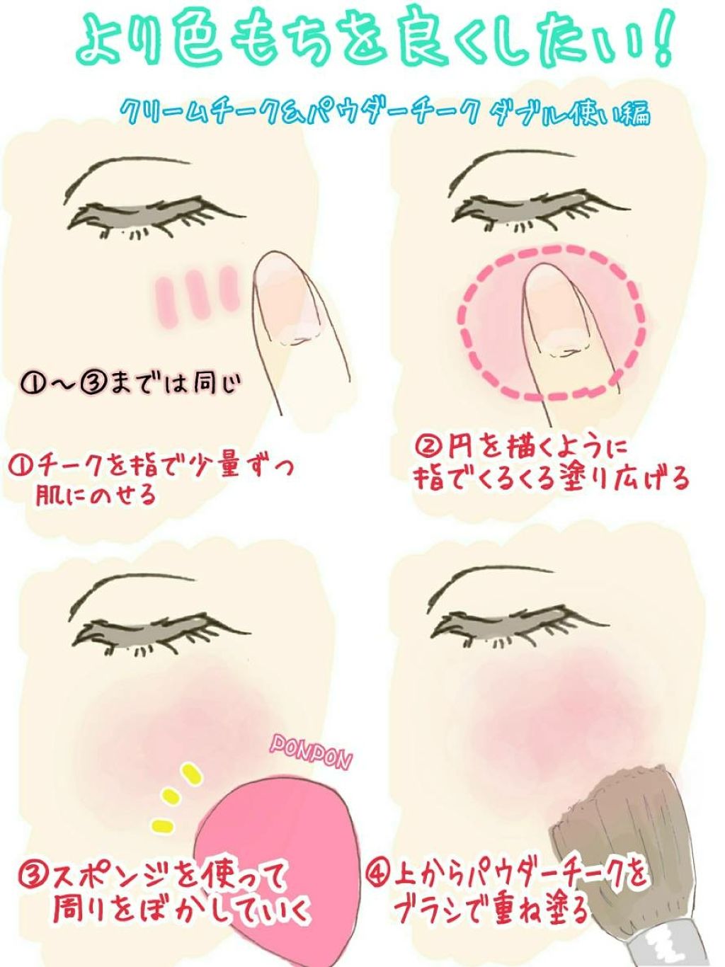 3CE TAKE A LAYER MULTI POT/3CE/ジェル・クリームチークを使ったクチコミ(4枚目)