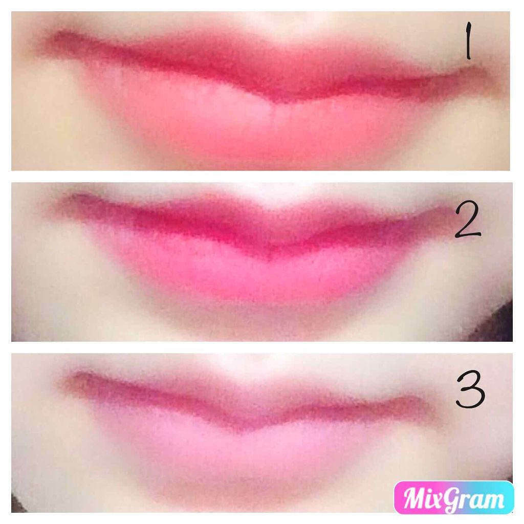 リップティントマット/キャンメイク/リップグロスを使ったクチコミ(3枚目)