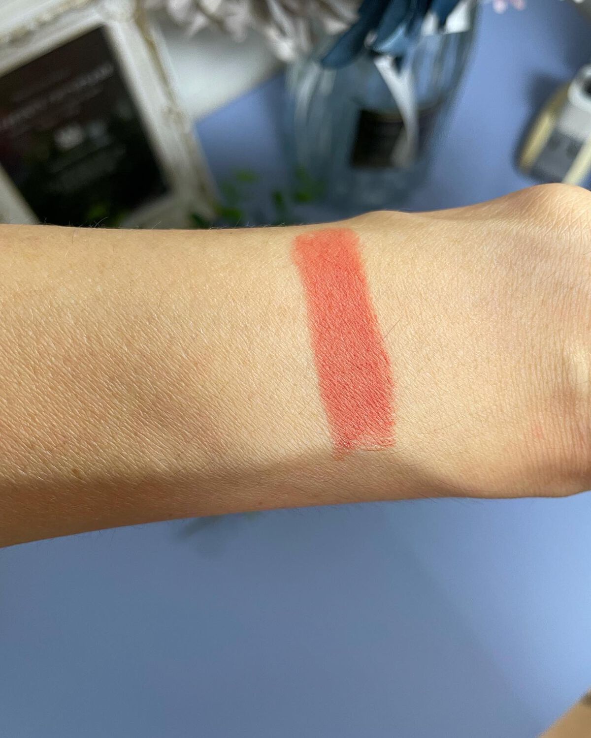 ラスティンググロスリップ/CEZANNE/口紅を使ったクチコミ(5枚目)