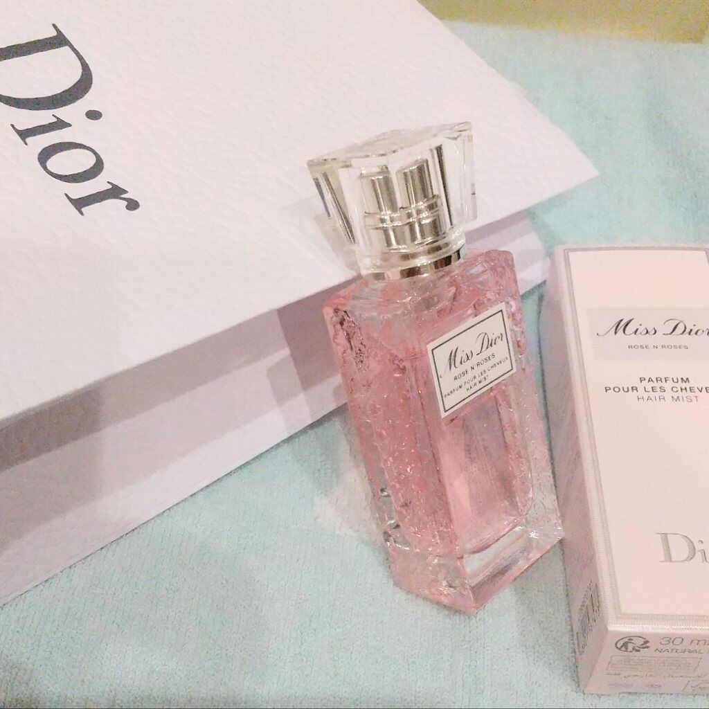 ミス ディオール ローズ＆ローズ ヘアミスト/Dior/ヘアミストを使ったクチコミ（1枚目）