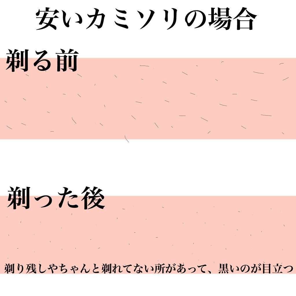 プリペア顔剃り用（T）/ファイントゥデイ資生堂/シェーバーを使ったクチコミ（3枚目）