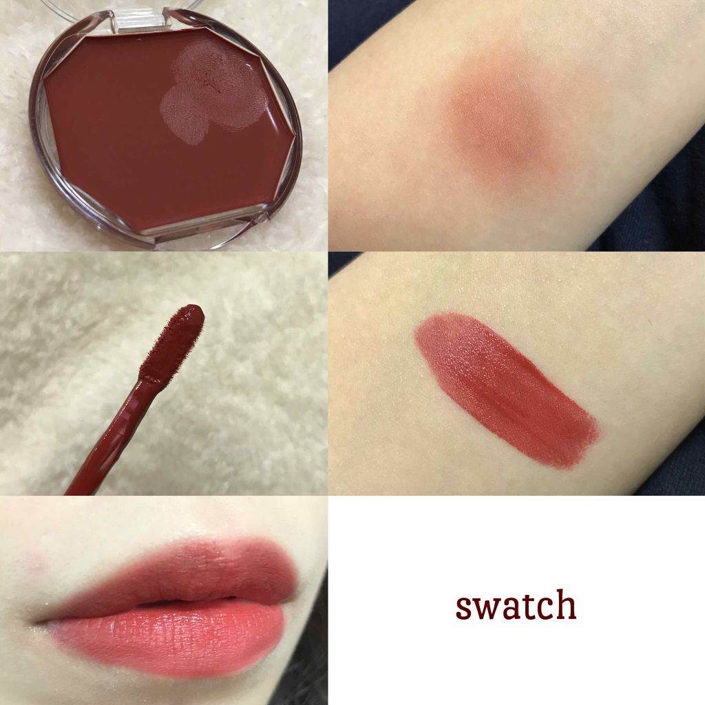 リップティントマット/キャンメイク/リップグロスを使ったクチコミ（2枚目）