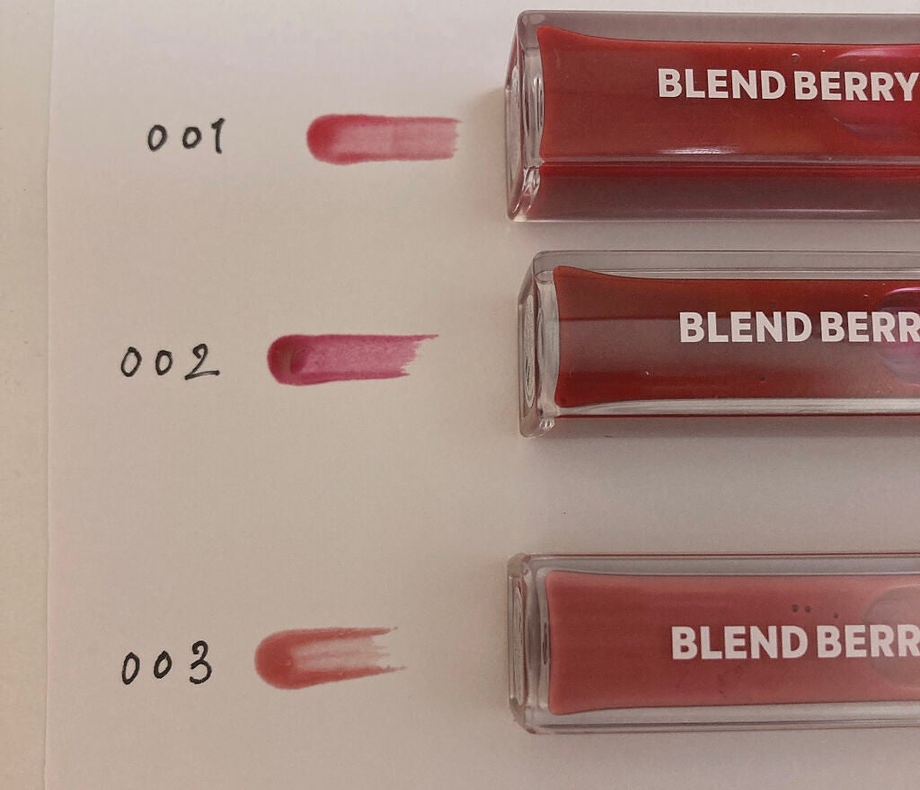 ジューシィリップデュウ/BLEND BERRY/口紅を使ったクチコミ(2枚目)