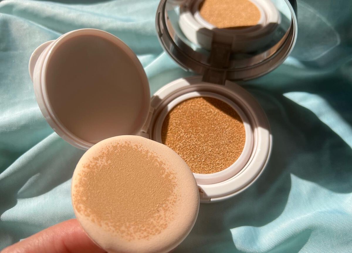 リンクルホワイトクッションファンデーション/コラリッチ/クッションファンデーションを使ったクチコミ（3枚目）