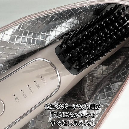 充電式 スタイリング ヒーターブラシ/FESTINO/ヒートブラシを使ったクチコミ(6枚目)