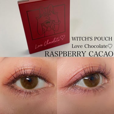  #トトモカ今日のメイク は
WITCH'S POUCH
Love Chocolate
RASPBERRY CACAO

完全なるパケ買い🥰

デイジーダックが可愛くて中身は大人女子も使えるく