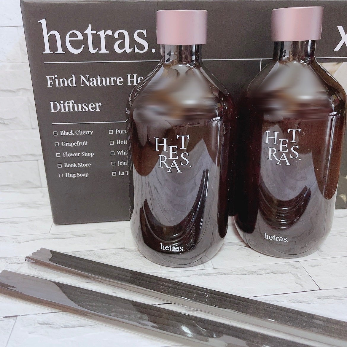 プレミアムディフューザー/hetras/ルームフレグランスを使ったクチコミ(1枚目)