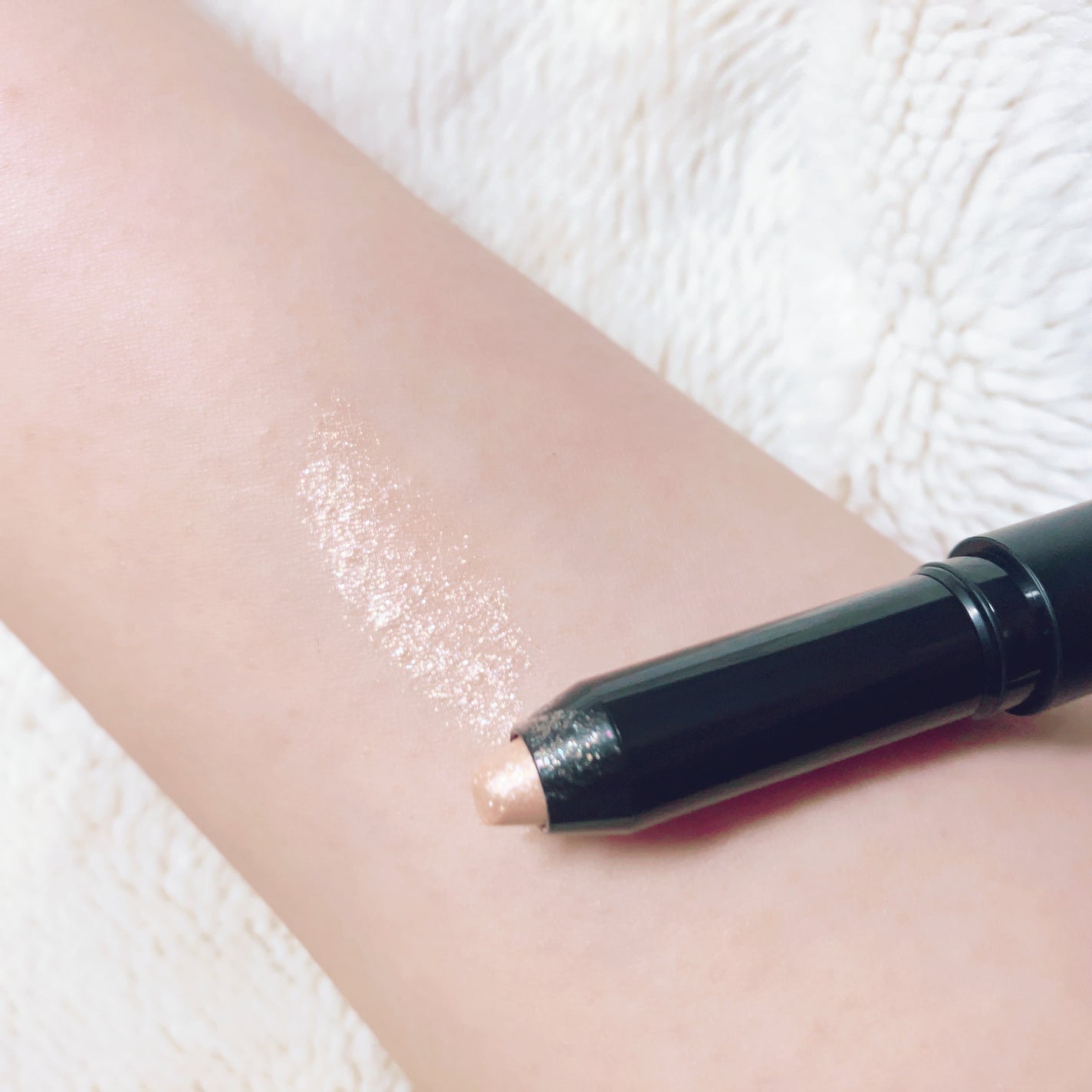 エーメイク グリッタースティック/A/mAke/グリッターを使ったクチコミ(2枚目)