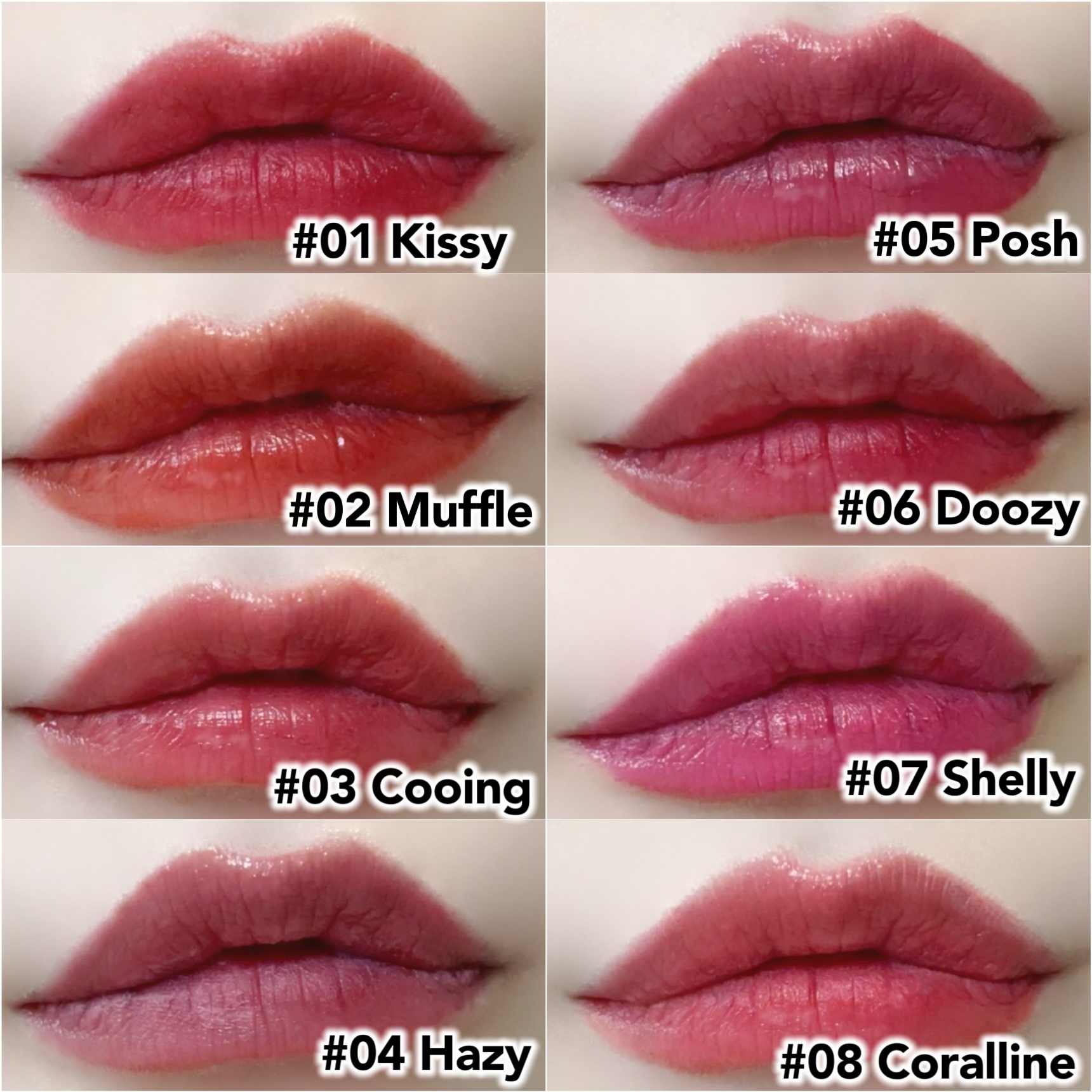 フォギーブラーティント #08 Coralline/HOLIKA HOLIKA/リップティントを使ったクチコミ（3枚目）