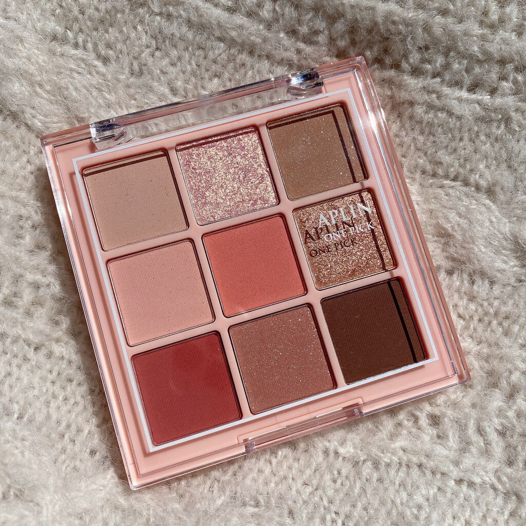 ワンピックアイシャドウパレット/APLIN/アイシャドウパレットを使ったクチコミ(8枚目)