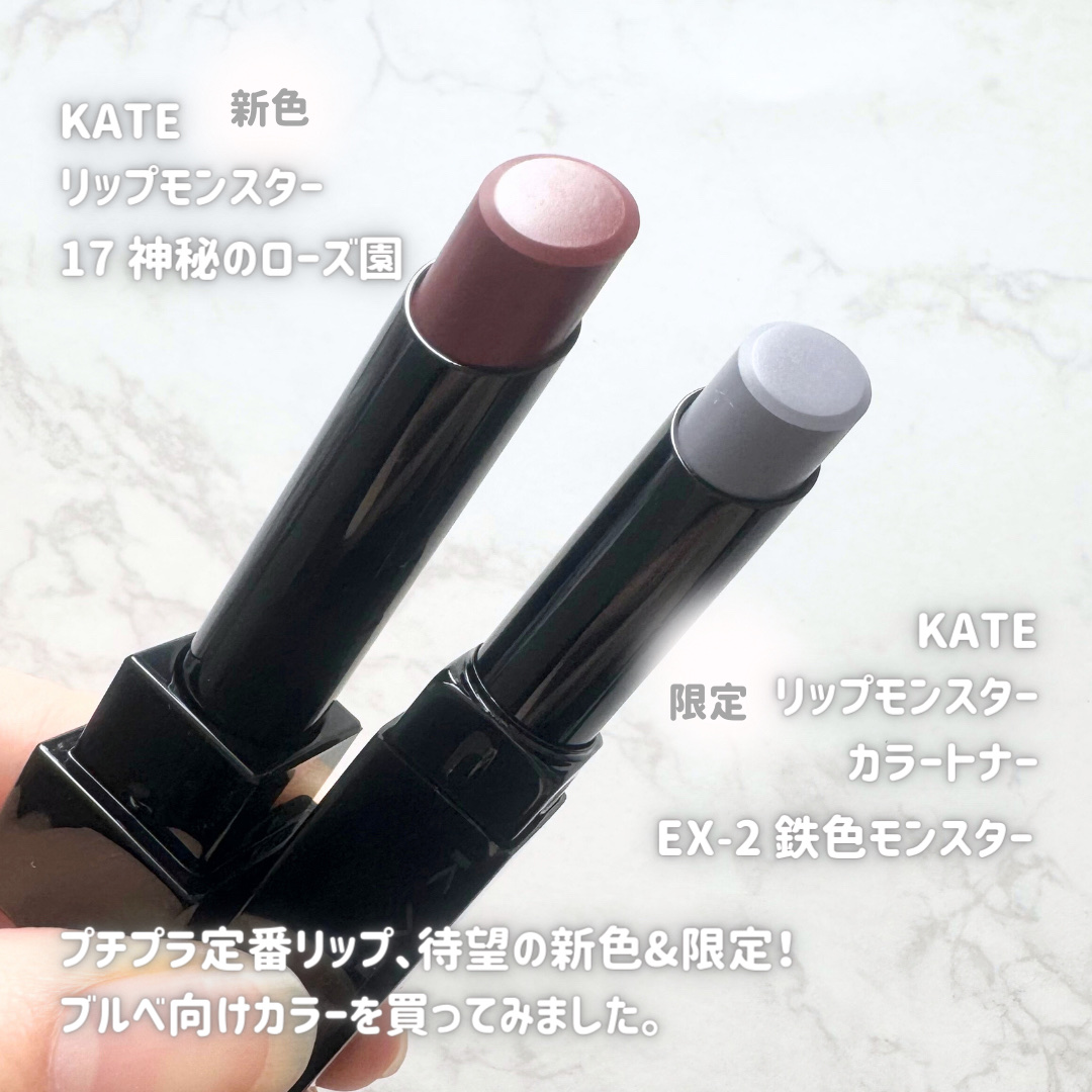 ケイト リップモンスターカラートナー/KATE/口紅を使ったクチコミ（2枚目）