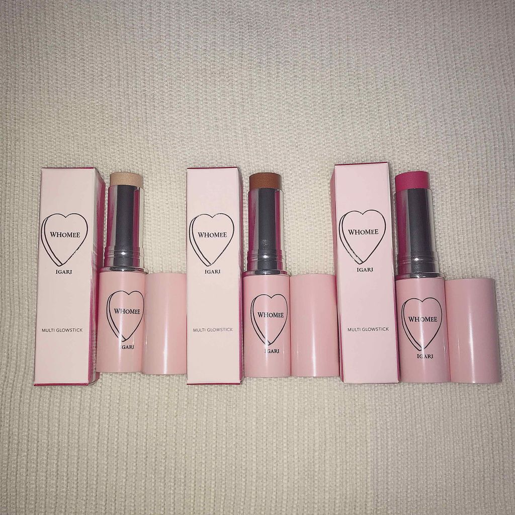 マルチグロウスティック/WHOMEE/ジェル・クリームチークを使ったクチコミ(3枚目)