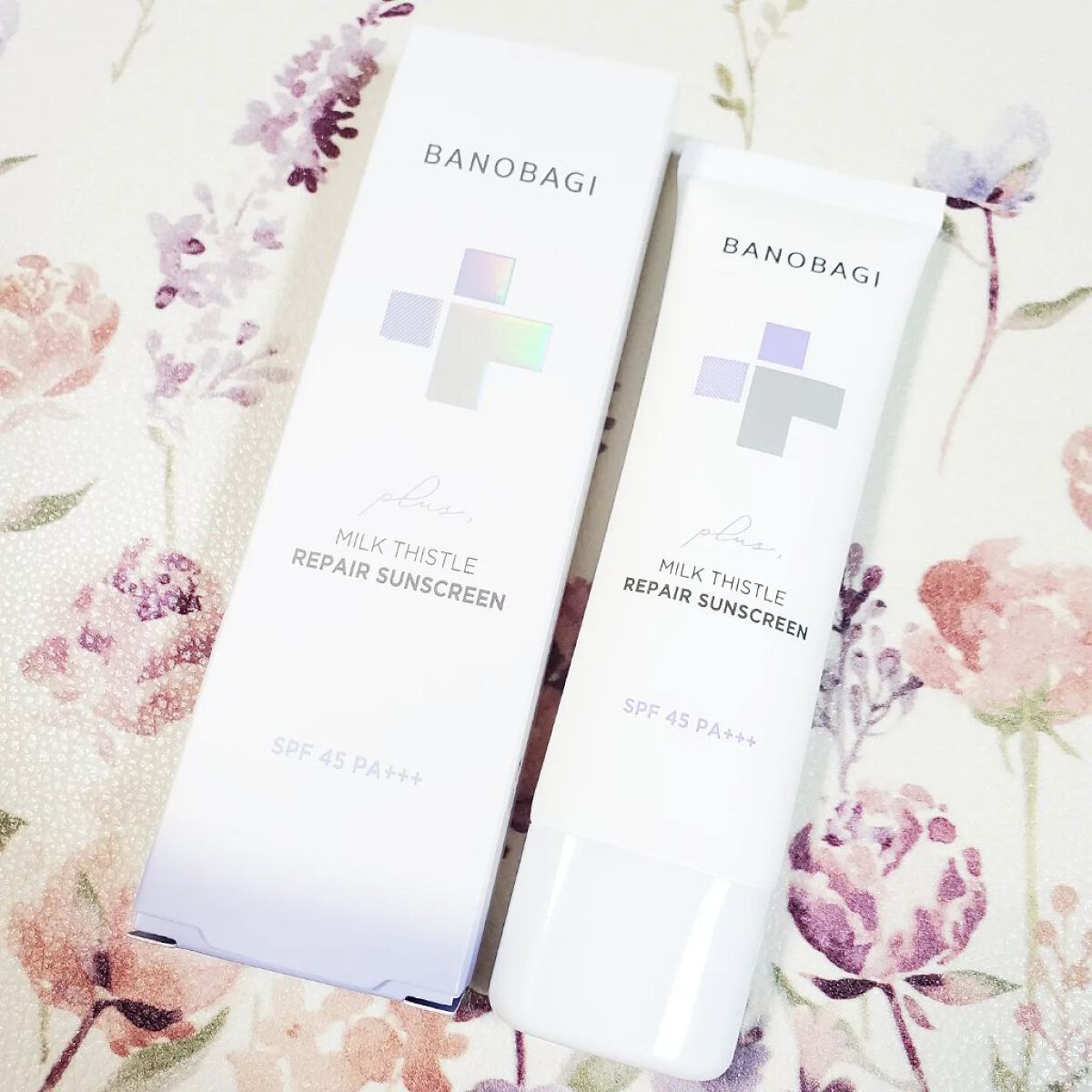 ミルクシスルリペアシカサンスクリーンプラス/BANOBAGI/日焼け止めミルクを使ったクチコミ（1枚目）