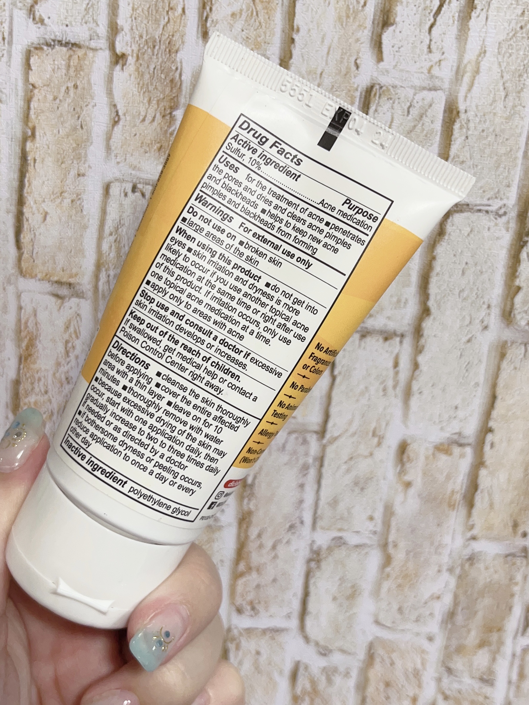 De La Cruz Acne treatment