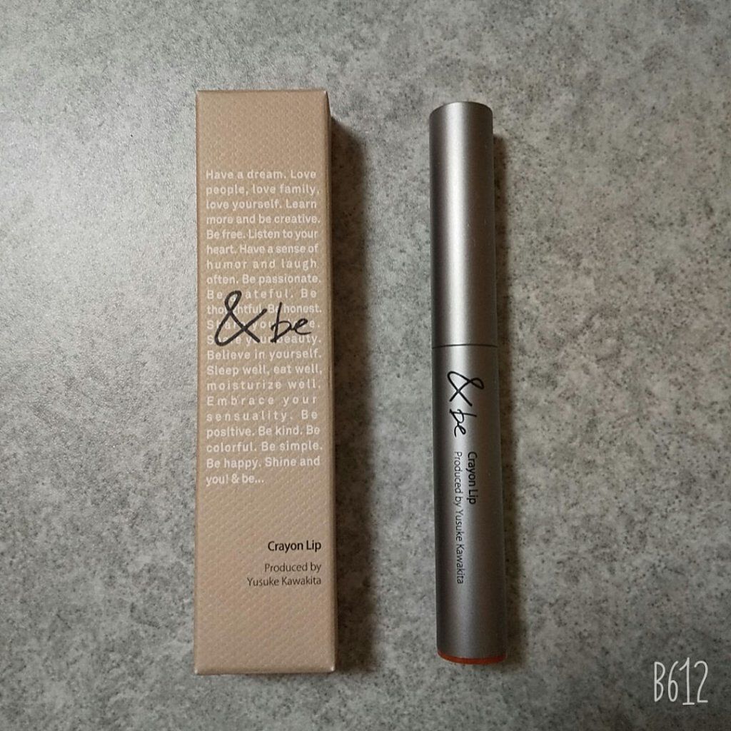 クレヨンリップ/&be/口紅を使ったクチコミ(1枚目)