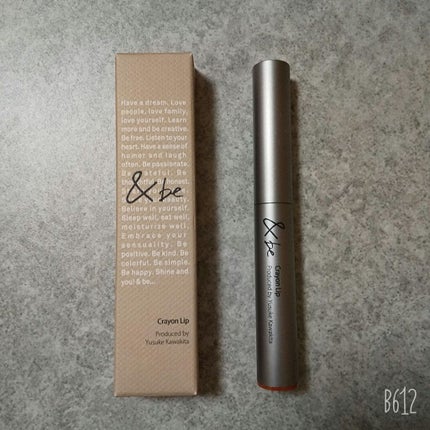 クレヨンリップ/&be/口紅を使ったクチコミ(1枚目)