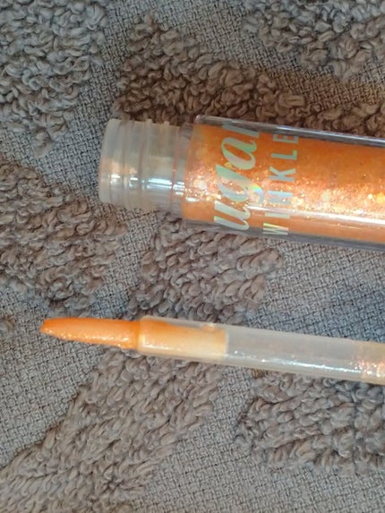 シュガー トゥインクル リキッド グリッター/PERIPERA/グリッターを使ったクチコミ(3枚目)