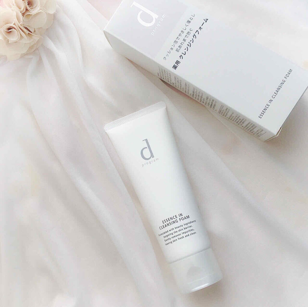 エッセンスイン クレンジングフォーム/d プログラム/洗顔フォームを使ったクチコミ（1枚目）