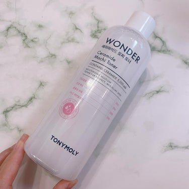 Wonder Ceramide Mochi Toner（トニーモリーワンダーCモチトナー）/TONYMOLY/化粧水を使ったクチコミ（4枚目）