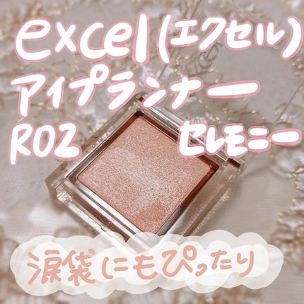 アイプランナー/excel/単色アイシャドウを使ったクチコミ(2枚目)