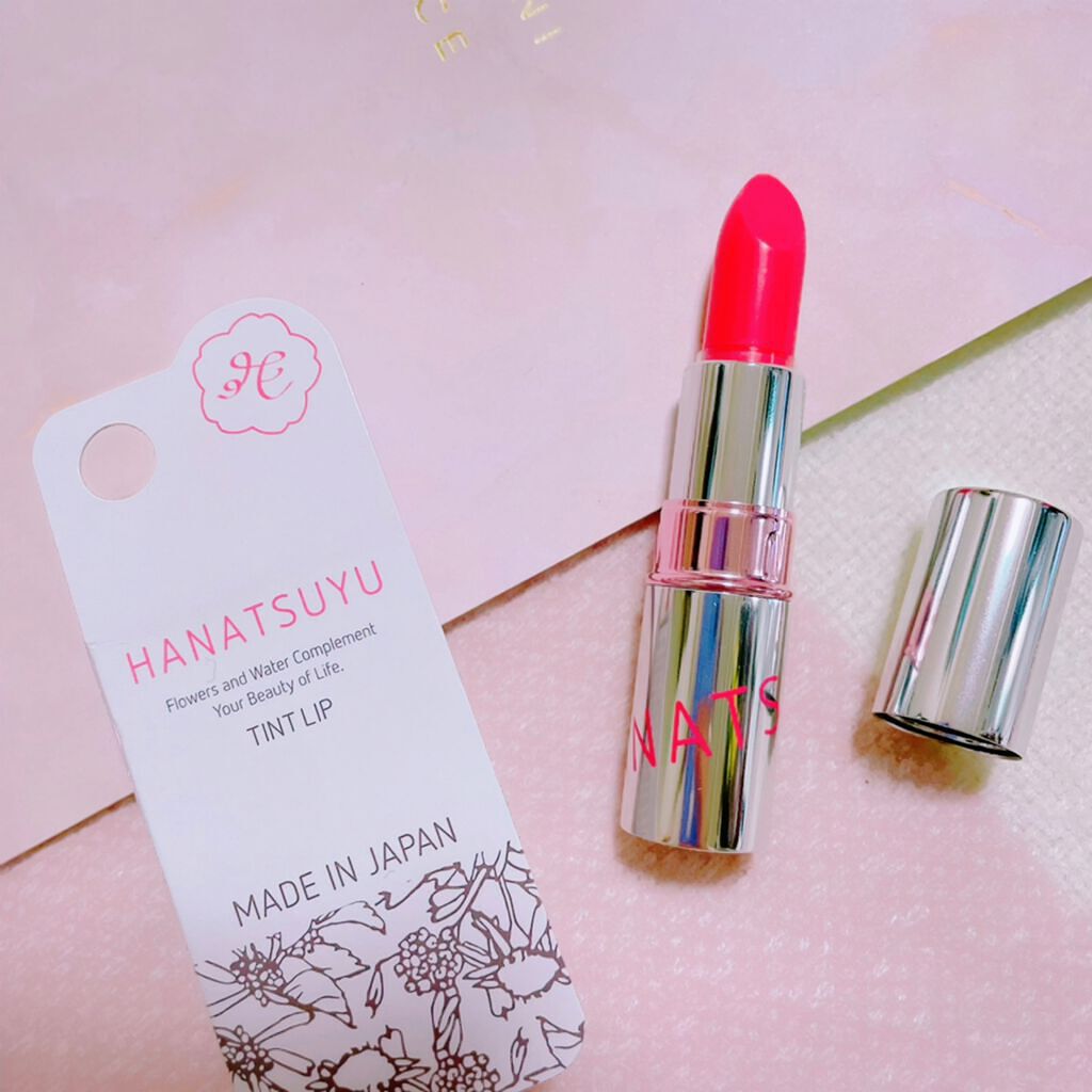 HANATSUYU ティントリップ/HANATSUYU/リップティントを使ったクチコミ（1枚目）