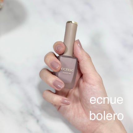 ecnue mood veilのクチコミ「Vartから生まれ変わり進化したecnueから
くすみ感がかわいいboleroを購入。
ハケ.....」(1枚目)