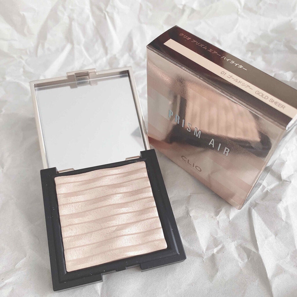 プリズム エアー ハイライター/CLIO/パウダーハイライトを使ったクチコミ(1枚目)