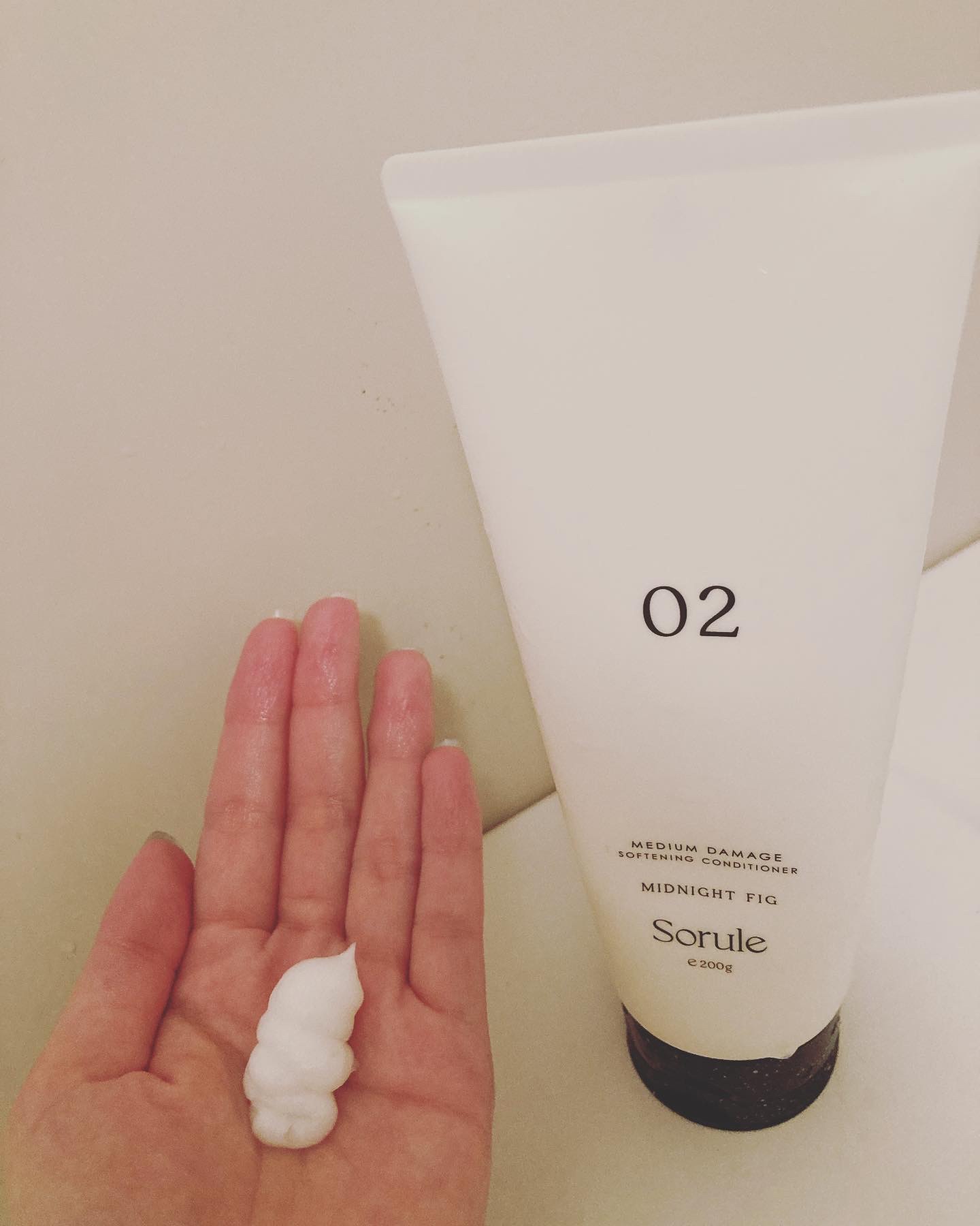 ソフニングコンディショナー 02ミディアムダメージ/Sorule/コンディショナー単品を使ったクチコミ（3枚目）