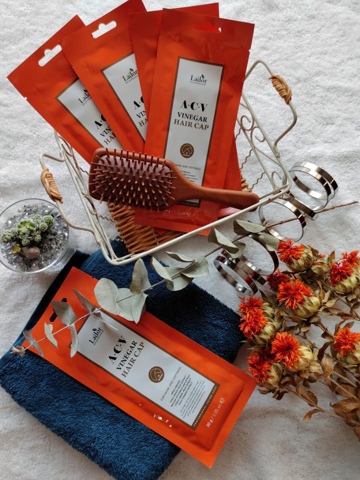 ACV VINEGAR HAIR CAP /La'dor/アウトバストリートメントを使ったクチコミ（1枚目）