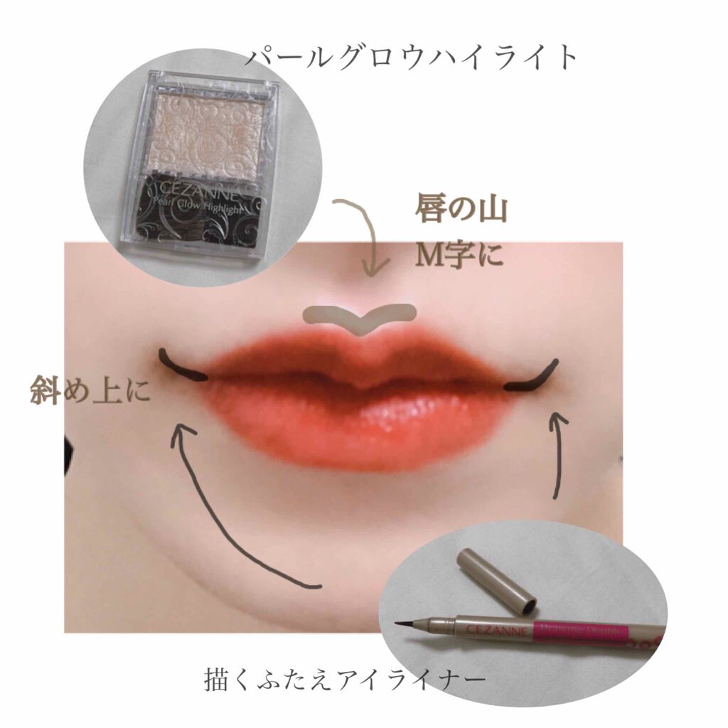 描くふたえアイライナー/CEZANNE/リキッドアイライナーを使ったクチコミ(2枚目)