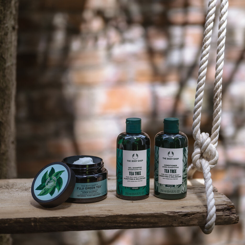 ティーツリー クリア＆バランシング コンディショナー/THE BODY SHOP/コンディショナー単品を使ったクチコミ（1枚目）