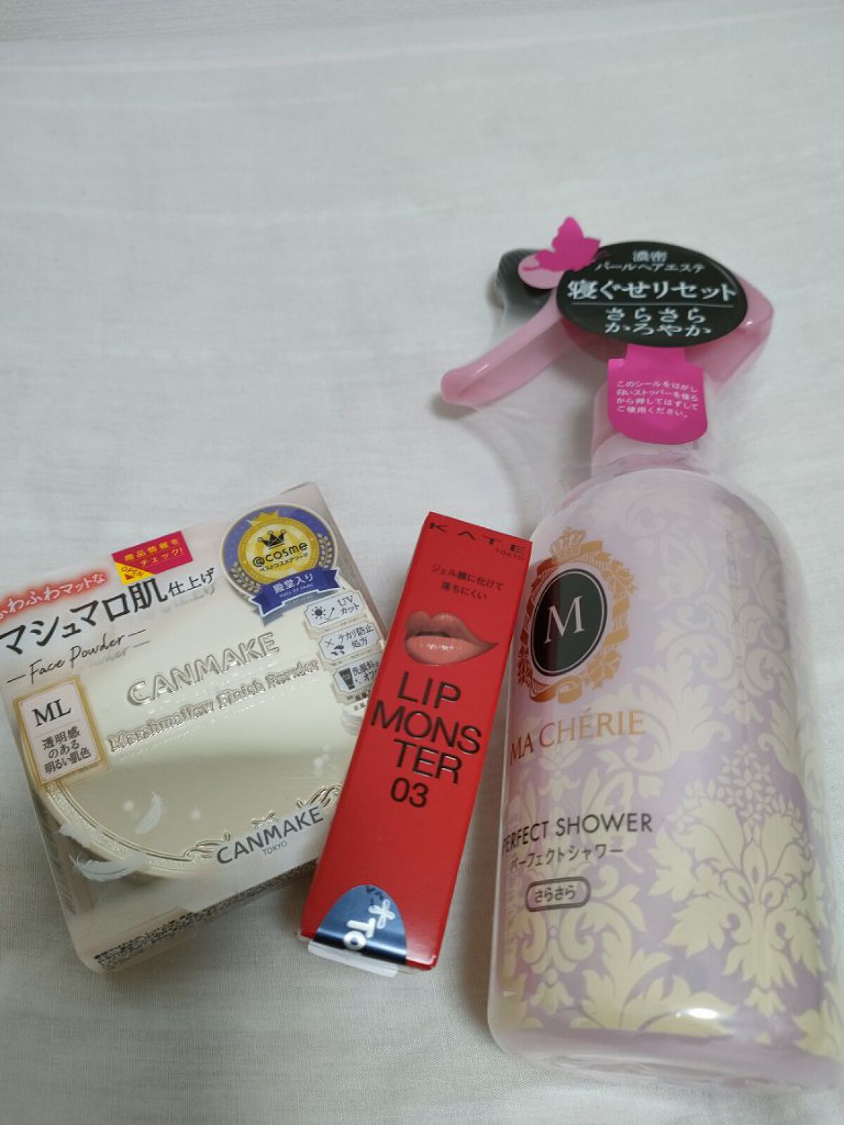 マシュマロフィニッシュパウダー/キャンメイク/プレストパウダーを使ったクチコミ（1枚目）