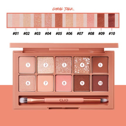 プロ アイ パレット/CLIO/アイシャドウパレットを使ったクチコミ(1枚目)