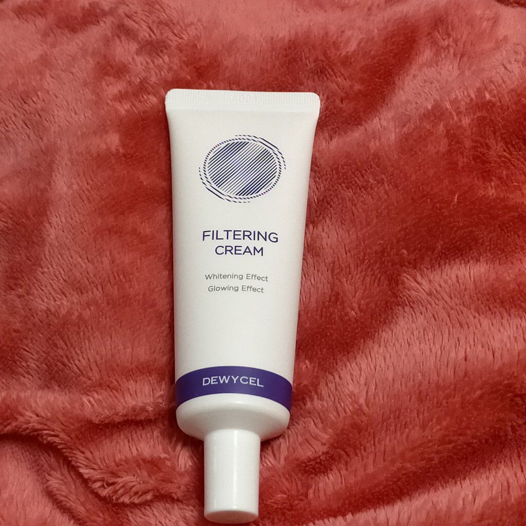 フィルタリングクリーム/DEWYCEL/日焼け止めクリームを使ったクチコミ（1枚目）