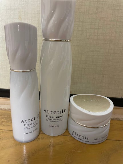 ドレススノー ナイトクリーム【医薬部外品】 /アテニア/フェイスクリームを使ったクチコミ(1枚目)