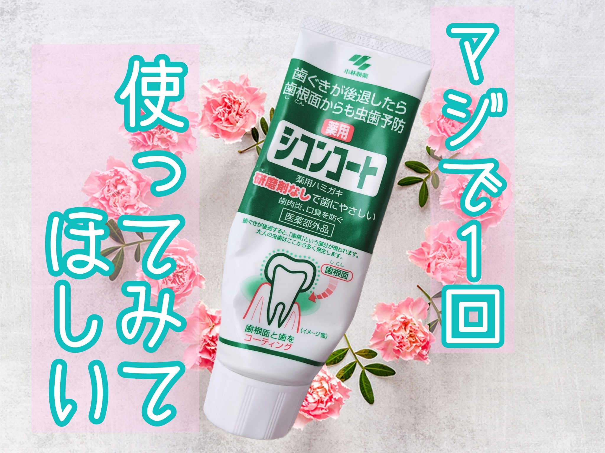 シコンコート/小林製薬/歯磨き粉を使ったクチコミ（1枚目）