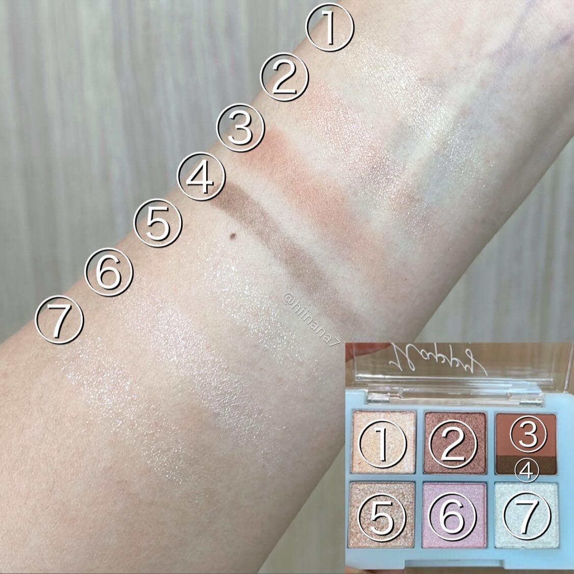 THE アイパレR/b idol/アイシャドウパレットを使ったクチコミ（2枚目）