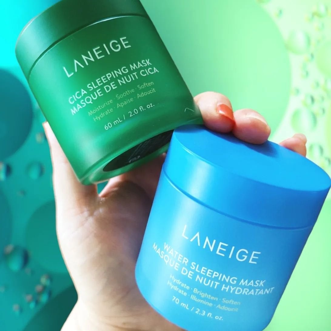 シカスリーピングマスク/LANEIGE/フェイスクリームを使ったクチコミ(5枚目)